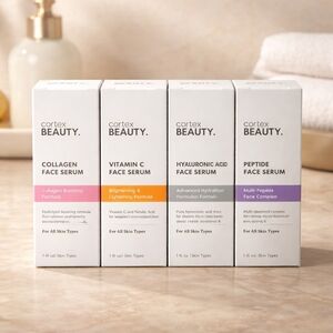 NIB Cortex Beauty Face Serum 4 Piece Set